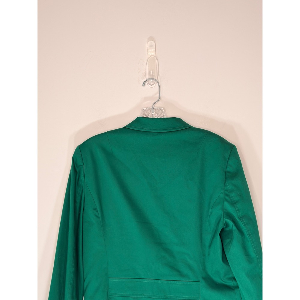 Banana Republic Green Blazer Women's Basic Office Work Career Business Size 8 - Picture 8 of 13